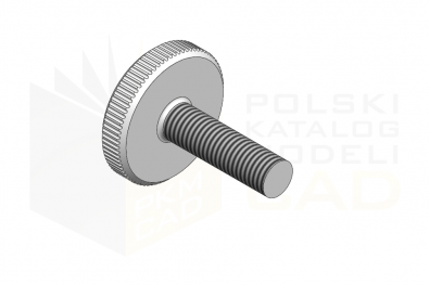 DIN 653_Śruba radełkowana - 5.8 - IsometricView