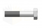 ISO 8765_Śruba z łbem sześciokątnym - 10.9 - BackView